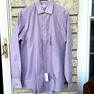 VanHeusen men’s regular fit medium grey long sleeve. Never worn. Tags still on.